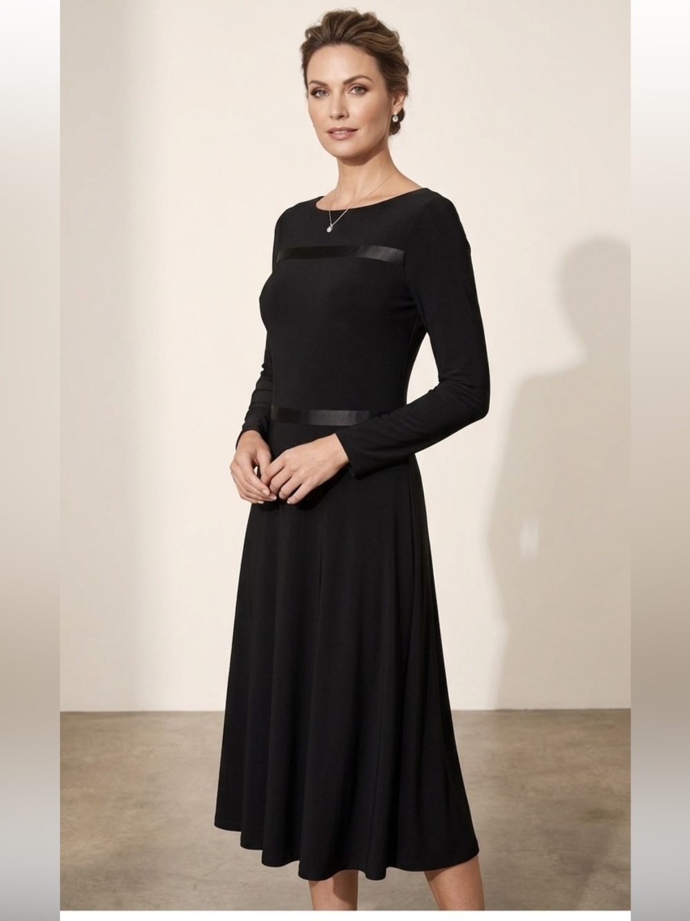 “The Perfect Dress” Black Lined Dress